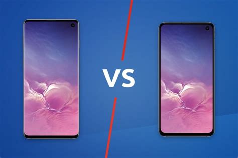 Samsung Galaxy S10 vs Samsung Galaxy S10e | Trusted Reviews