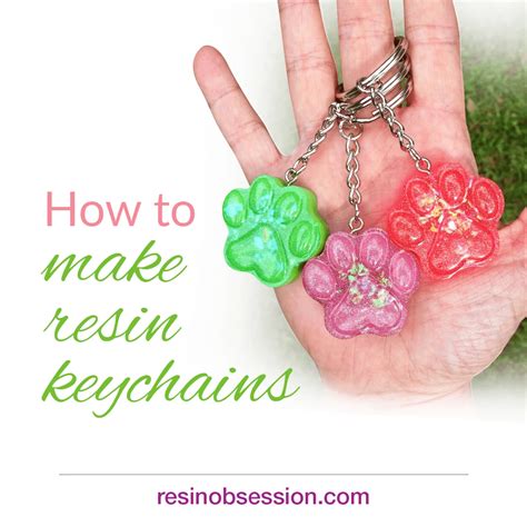 How To Make a Resin Keychain Better than Anyone - Resin Obsession