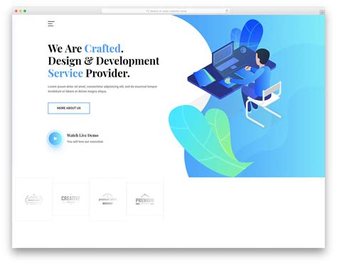 Crafted - Free Web Development Website Template 2024 - Colorlib