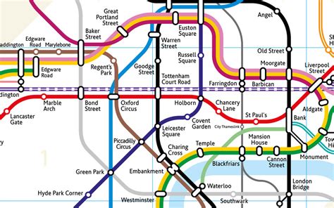 A Geographically Accurate Tube Map | Londonist