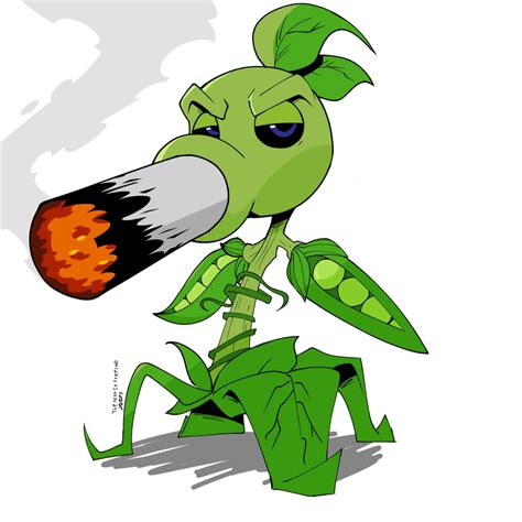 peashooter the smoker! : r/PlantsVSZombies