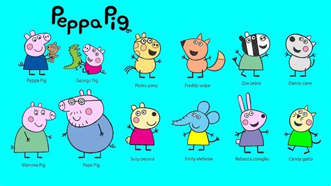 Peppa Pig Characters Printables