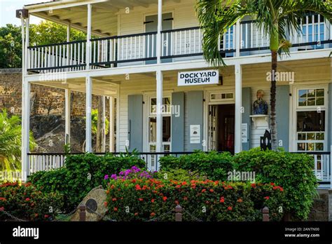 Dockyard Museum, Nelson's Dockyard, English Harbour, Antigua Stock ...