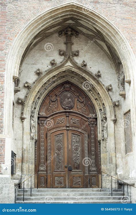 Munich Dome gate stock image. Image of door, architecture - 56456573