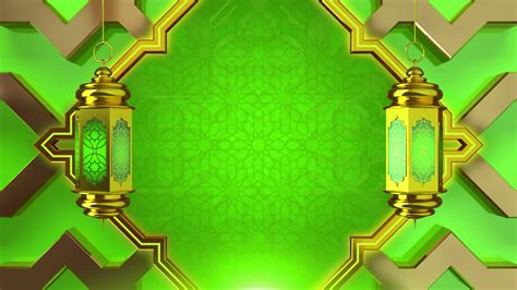 Islamic Background Green Screen Stock Video Footage for Free Download