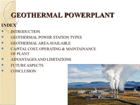 😀 Advantages of geothermal power stations. Geothermal Energy Pros and ...