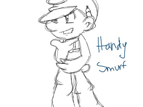 Handy Smurf... by TairusuKU on DeviantArt