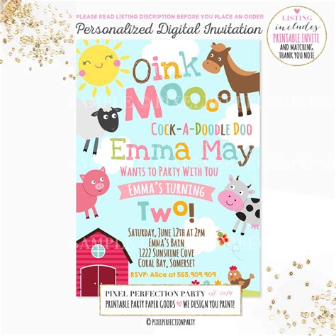 petting zoo party invitations - Protuberant Blogs Diaporama