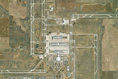 Denver International Airport Runway Map