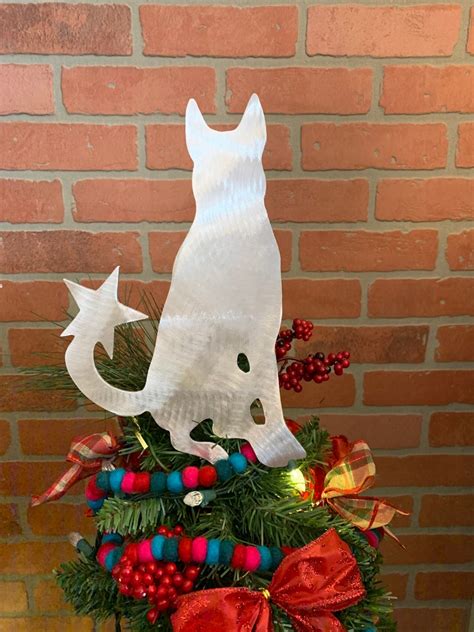 German Shepherd Dog Christmas Tree Topper Wall Hanging or - Etsy