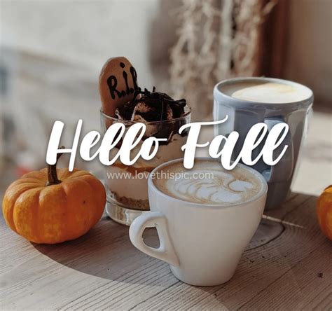 10 New Hello Fall Pictures & Quotes