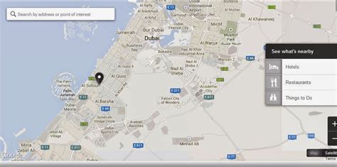 UAE Dubai Metro City Streets Hotels Airport Travel Map Info: Mall of ...