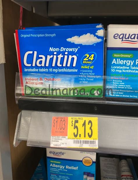 Claritin Allergy Relief only 1.13 at Walmart! - Extreme Couponing & Deals