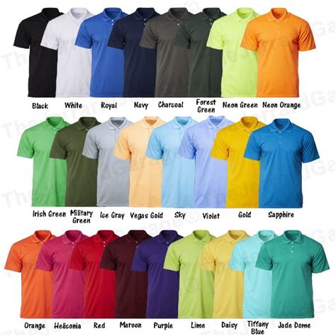 Dri Fit Polo T-Shirt Printing Customization Service Singapore | TJG Print