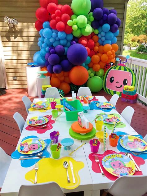 Cocomelon Birthday Theme Party For Kids Birthday Decoration Games - Riset