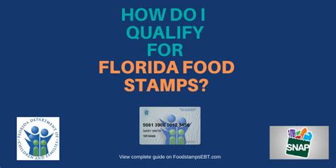 Florida Food Stamps: The Complete Guide (2020 Update) - Food Stamps EBT