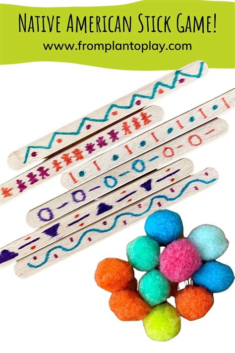 Native American Stick Game | Thanksgiving preschool, Native americans ...