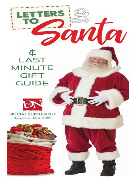 Letters to Santa (December 2023) | PDF | Santa Claus