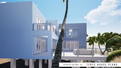 Ponte Vedra. Modern beach house with elevated private deck by Tyree ...