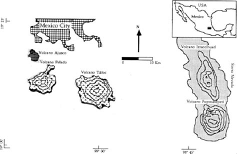 3. Overview of the Iztaccíhuatl-Popocatépetl National Park, its ...