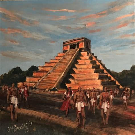 Mayan Temple of Kukulkan | Aztec temple, Temple mayan, Aztec pyramids