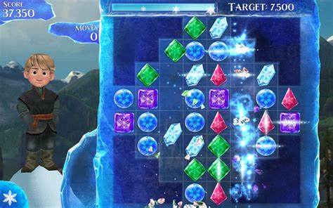 Screenshot of Frozen: Free Fall (Android, 2013) - MobyGames