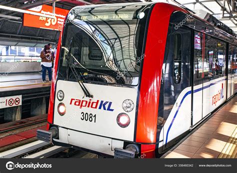 Kuala Lumpur Malaysia January 2020 Malaysia Light Rail Transit Lrt ...