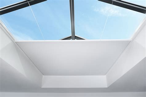 Electric Lantern Rooflight Blinds - Flat Roof Skylight Blinds Electric