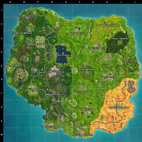 Mapa De Fortnite