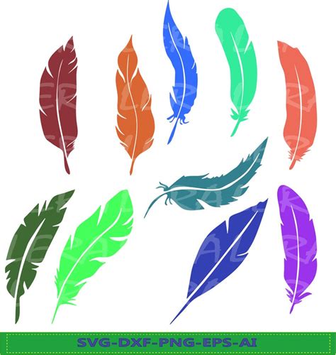 Feather Silhouette Vector Free at Vectorified.com | Collection of ...