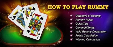 How to Play Rummy Card Game - Rummy Rules & Guide To Play Rummy