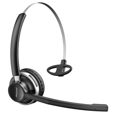 Mpow V5.0 Bluetooth Truck Driver Headset, Noise Canceling Wireless ...