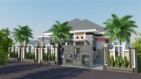 Desain Rumah Tropis Atap Limasan Modern di Waikabubak | Jasa Desain ...