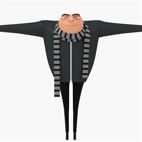 gru minion 3d model