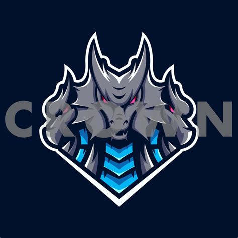 DRAGON MASCOT ESPORTS GAMING LOGO | Gaming logos, Mascot, Esports