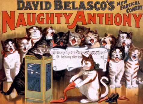 Vintage Cats Musical Poster Free Stock Photo - Public Domain Pictures