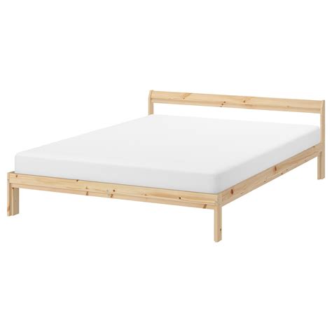 NEIDEN bed frame, pine, Full - IKEA CA