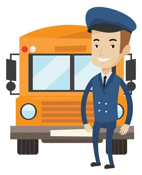 Bus driver cartoon Stock Vectors, Royalty Free Bus driver cartoon ...