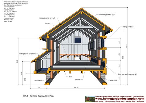 home garden plans: L200 - Large Chicken Coop Plans - How to Build a ...