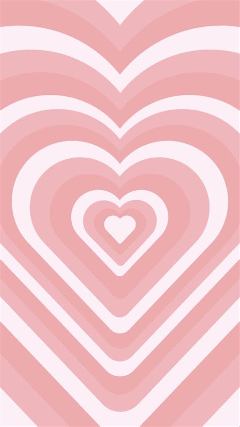 a heart shaped pattern in pink and white