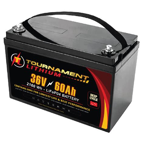 36V 60Ah Lithium Marine Battery - Tournament Lithium Marine Batteries