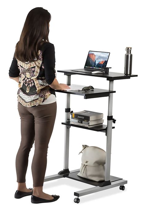 39++ Mobile standing desk computer workstation info | https ...