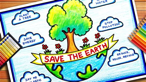 Save Earth Save Environment Posters