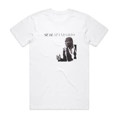 Seal Standards Album Cover T-Shirt White