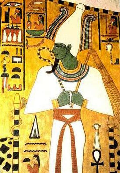 Osiris,Egyptian god of the underworld by altair9844 on DeviantArt