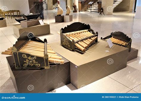 Indonesian Traditional Kolintang Musical Instrument Editorial Photo ...