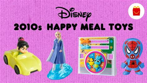 Disney McDonald's Toys From the 2010s: The Complete List