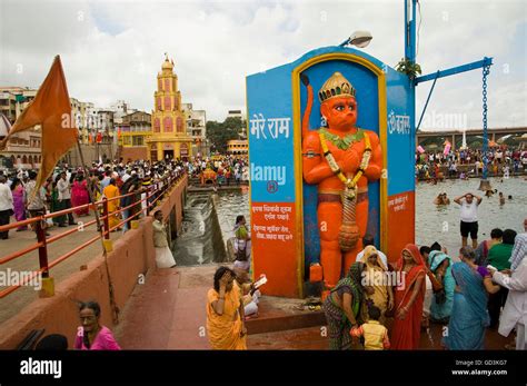 Nasik kumbh mela, maharashtra, india, asia Stock Photo - Alamy