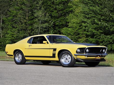 1969 Ford Mustang Boss (302 & 429) Wallpapers | MustangSpecs.com