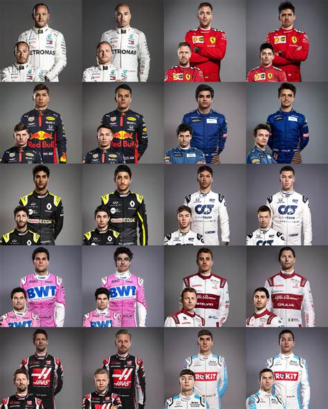 Formula 1 Drivers 2020 - Formula 1 2021 Line Up Who Is Where Amid ...